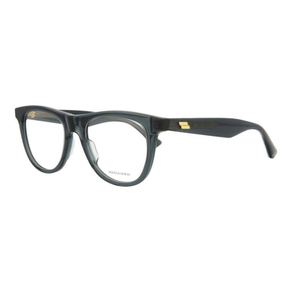 Bottega Veneta Mens Round/Oval Grey Grey Transparent Fashion Designer Eyewear